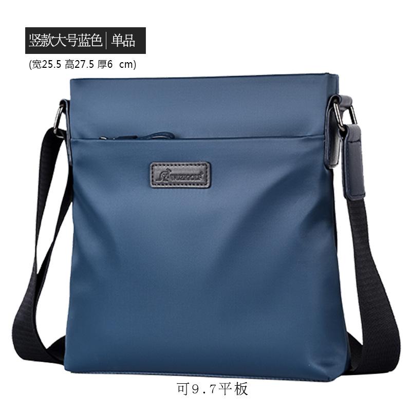 Bag Asual Messenger Bag Men's Official Document Small Backpack Orean Version Usiness Shoulder Bag Men's Xford Cloth Bag