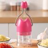 Garlic Peeler & Chopper: Mini Mortar for Mashing, Crushing & Mincing Garlic