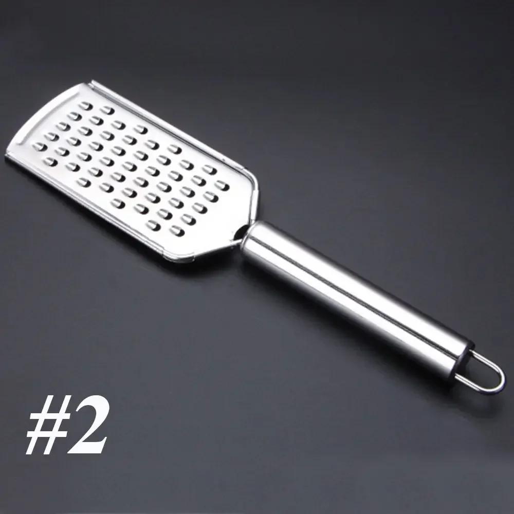 Multi-purpose Cheese Grater Rectangle Manual Cheese Slicer Vegetable Cutter Stainless Steel Lemon Zester Peeler Kitchen Tools
