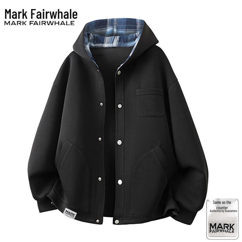 

Mark Fairwhale Men s Heavyweight Hooded Zip-Up Sweatshirt 2XL