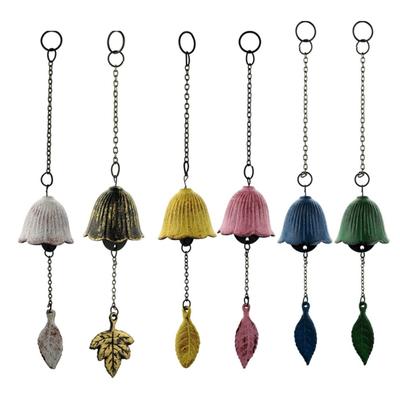 Vintage Japanese Iron Wind Chimes Rust Resistant, Unique Texture, Ethereal Sound Yard Decor, Hanging Pendants