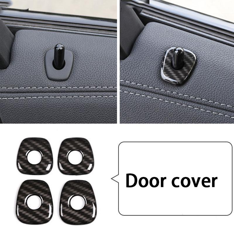 For BMW X3 X4 G01 G02 2018-2024 Carbon Fiber Center Console Panel Cover Gear Shift Frame Replacement Durable Trim Car Accessorie