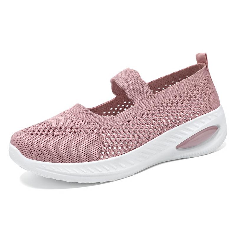 Women's Comfortable Summer Slip-On Shoes - Soft, Breathable, Lightweight Old Beijing Cloth Style