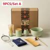 4Pcs 7 Pcs/set Japanese Matcha Blender Set Bamboo Whisk Matcha Brush Teaspoon Kiln Tea Set Beverage Shop Tea-Making Tools