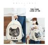 Atmungsaktiver Großer Haustierrucksack & Bett für Katzen und Hunde: Ganzjahres-Design, Tragbares Design