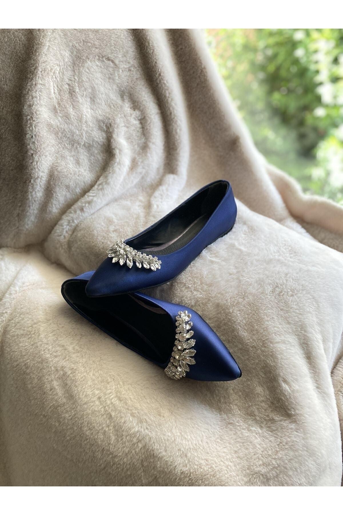 

Women s Fashion Textile Flat Heeled Ballerina Shoes 36