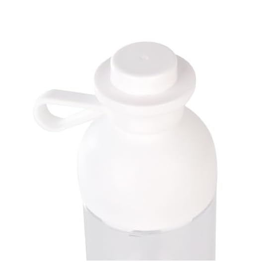 Clear Drink Bottle with Cover - Matilda Gray