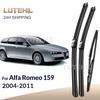 Wiper Front & Rear Wiper Blades Set For Alfa Romeo 159 2004-2011 2005 2006 2007 2008 Windshield Windscreen Window 22"+18"+13"