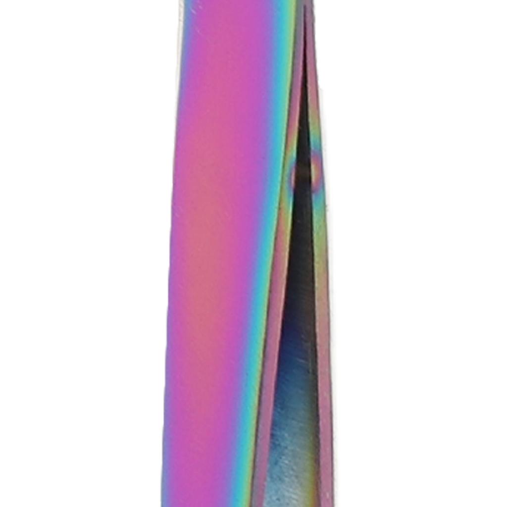 2PCS Eyebrow Tweezers Dual Heads Firmly Clamp Comb Stainless Steel Eyebrow Trimming Tool