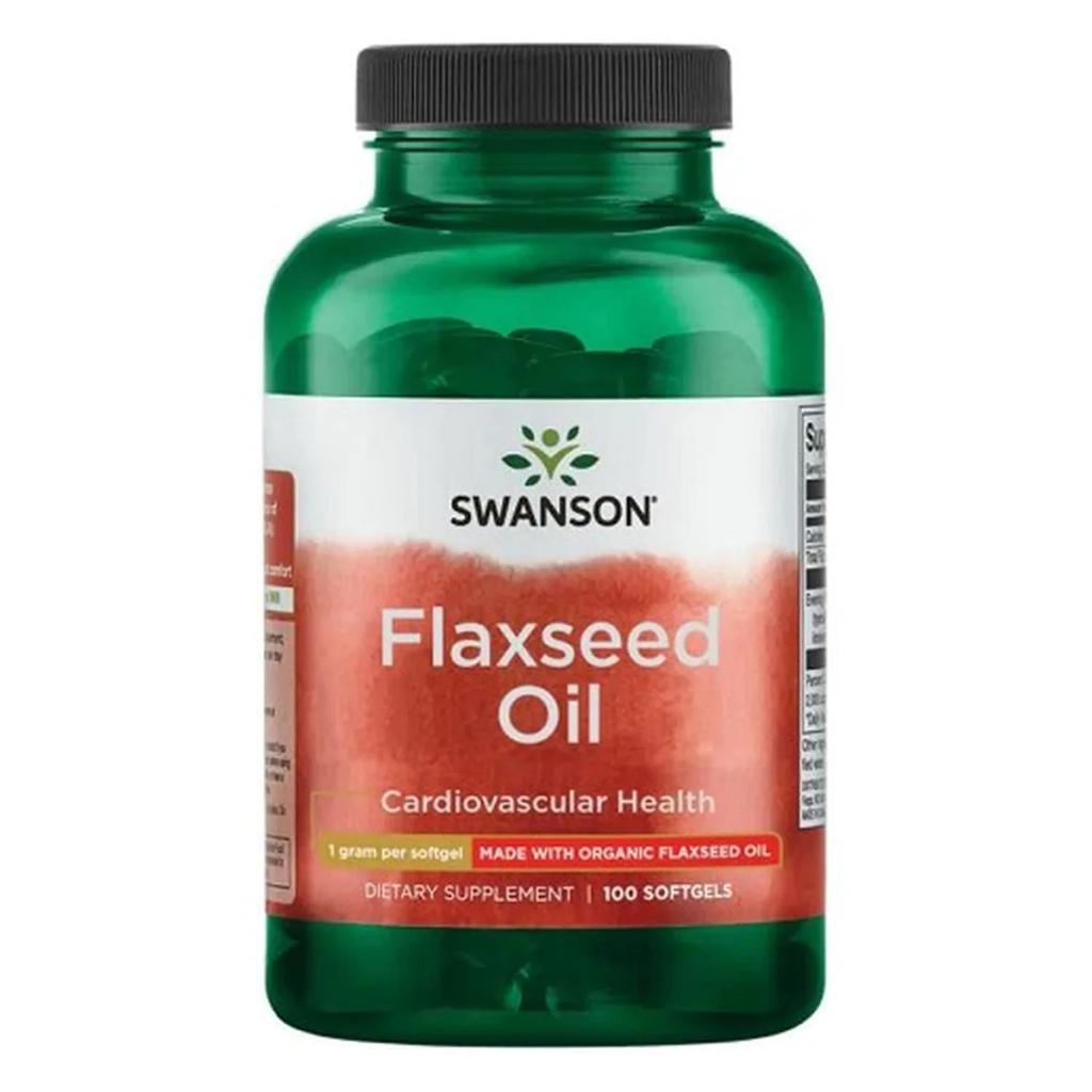 Flaxseed Oil, 1000mg - 100 softgels