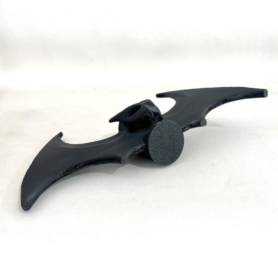 1/2 szt. Halloweenowy świecznik w kształcie nietoperza Upiorny drukowany w 3D czarny stojak na świece z nietoperzem Świecznik Dekoracja centralna stołu domowego