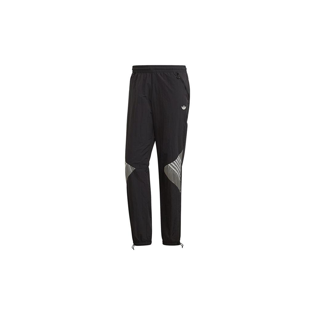 Adidas Originals Tolima-02 Reflective Badge Casual Training Track Pants Men Bottoms Black GD5804