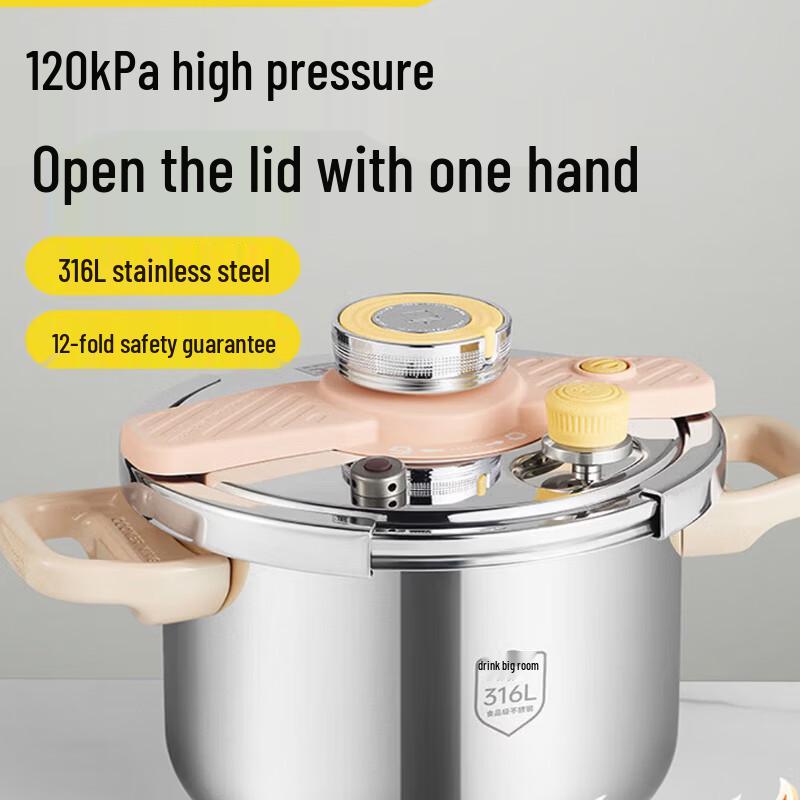COOKER KING 316L Stainless Steel Pressure Cooker