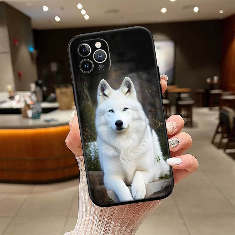 Animal Wolf Phone Case for Redmi Note 12 12S 12C 13 13C 13R 14 14S 14R 14C 11A 13X A3 A3X A4 A5 Pro Max Plus