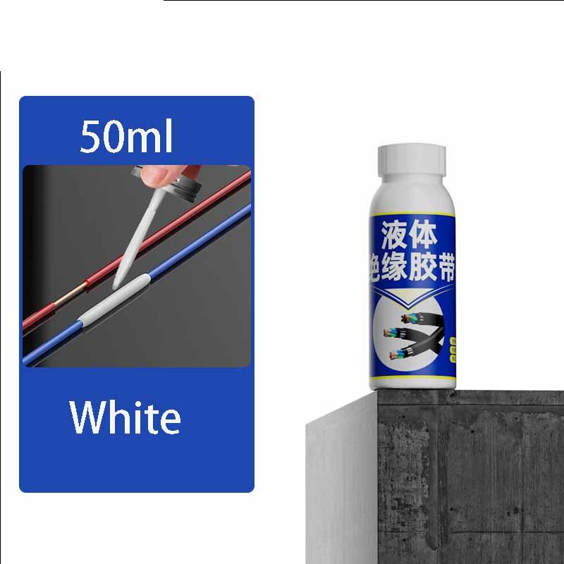 Liquid Electrical Tape Waterproof Sealant for Wires & Data Cables Insulating Flame Retardant Heat Resistant Anti-Leakage Flexible Rubber Coating