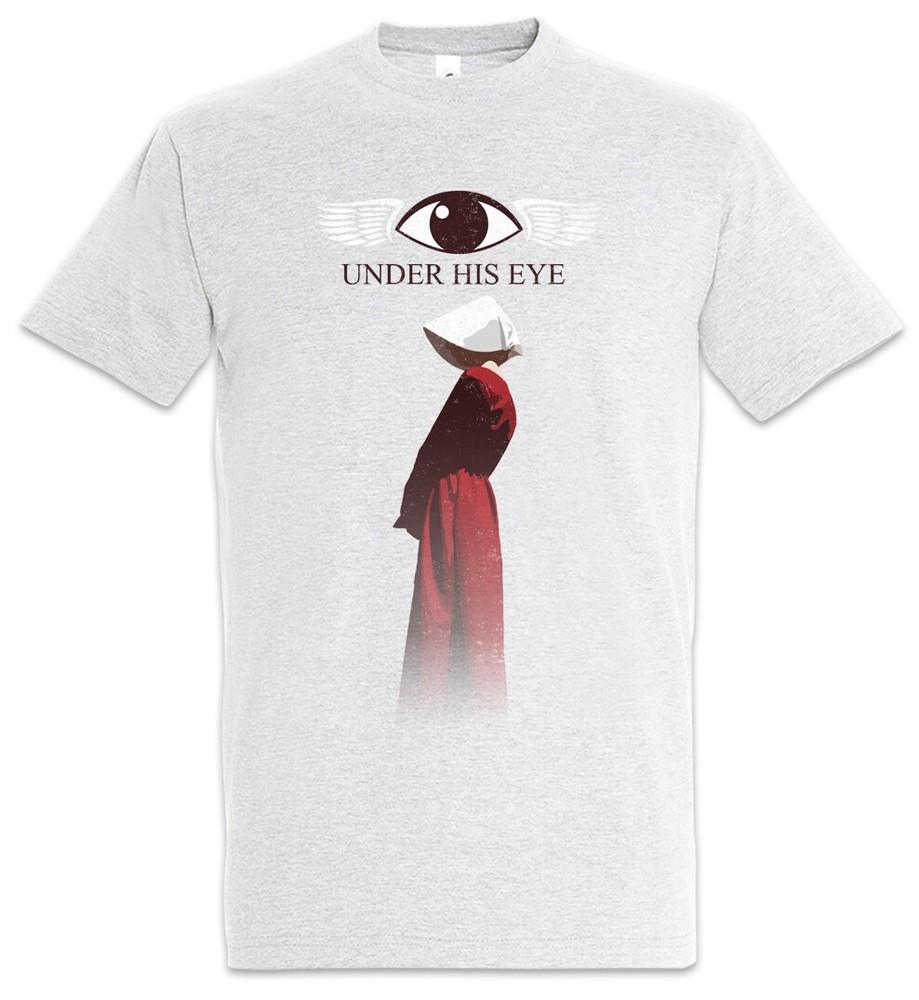 

Under His Eye Men s T-Shirt The Handmaid s Margaret Handmaids Series Tale TV XL