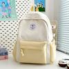 Schoolbag Japanese ins Small fresh and sweet schoolbag Fashion versatile Middle school student backpack Large capacity lightweight backpack