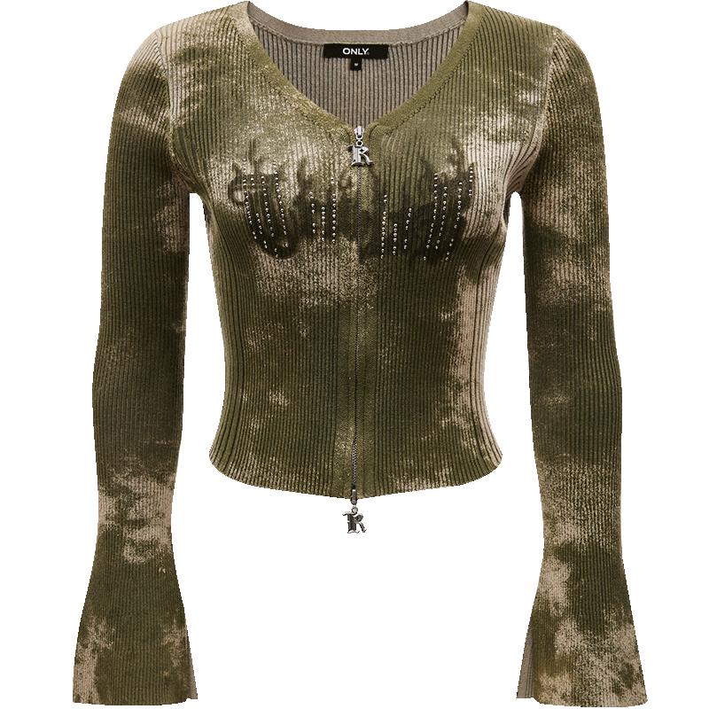 

ONLY Women s 2024 Autumn Slim Fit V-Neck Cardigan Sweater S