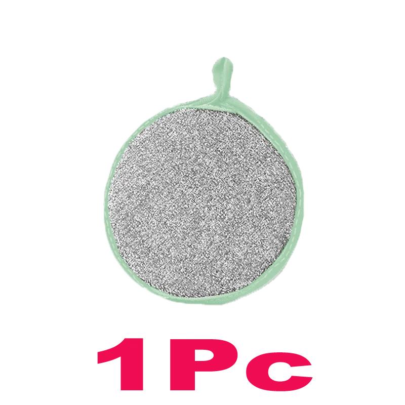 

Губка для мытья посуды Антипригарная Маслоотталкивающая Волшебные губки для мытья посуды Кухонный инструмент для чистки Многоразовая Двусторонняя Салфетка для мытья посуды