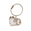 Transparent Cat Hair Storage Box Hanging Decoration Twisted Egg Cat Hair Storage Capsule