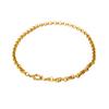 Ins Popular O-chain Plated 18K Gold Stainless Steel Minimalist Stacked Necklace Bracelet Jewelry DIY Accessories Women