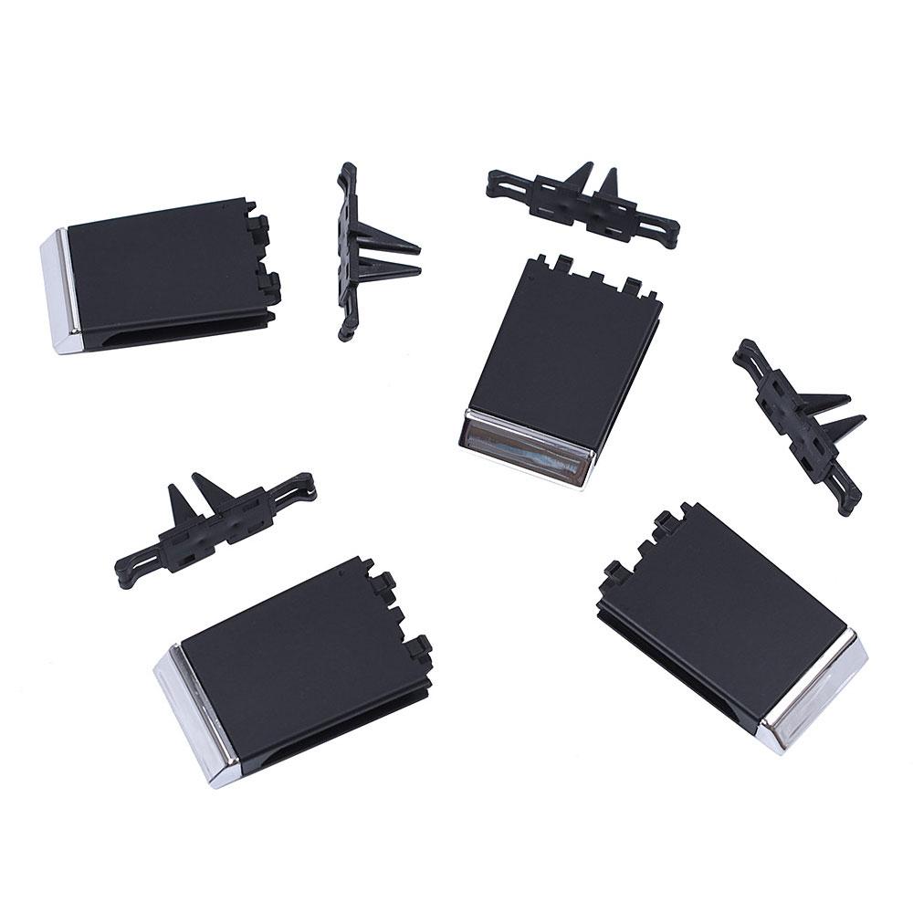 Hinten Klimaanlage AC Vent Grille Outlet Sliders Tab Clips Reparatur Kit Für Maserati Ghibli 2014 2015 2016 2017