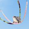 Hamster Climbing Ladder Honey Bag Squirrel Climbing Rope Bird Toy Parrot Colored Cotton Rope Standing Pole Suspension Bridge