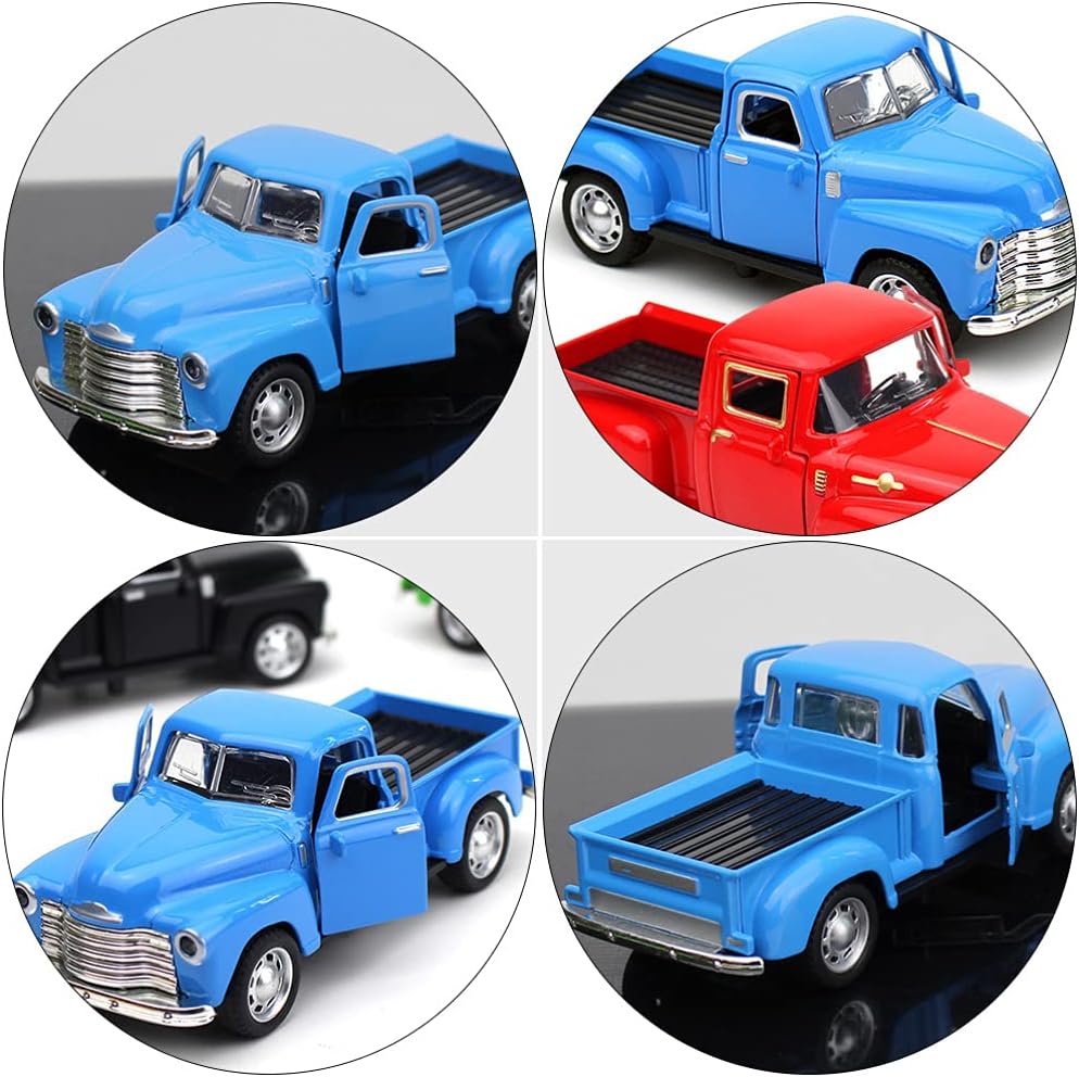 Die-cast Model Toys,Car Alloy Ford Pickup Trucks,Classical Vintage Metal Models,Dining Table Decorations, Home, Car, Office, Children, Gift Sky