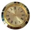 Uhr Quarzuhrwerk Runder Uhrkopf Einsatz Klassische Uhr Handwerk für Damen Herren Uhr Handgefertigte Uhr Ersatzteil
