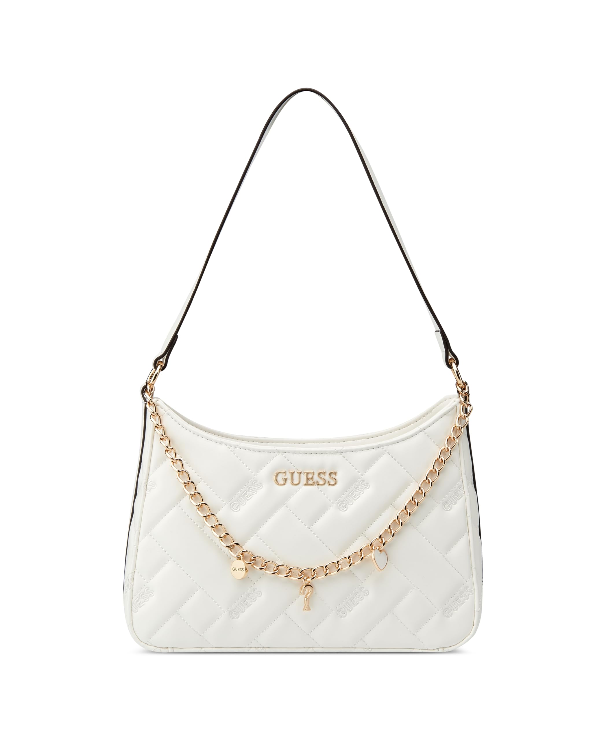 

Guess Белая сумка Tana на плечо с верхней молнией, женская,