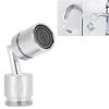 Robinet rotatif - 720 ° - Inox - Chromé - Universel