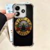 Band G-Guns N R-Roses Plating Phone Case For Xiaomi Redmi Note 14 15 Pro Plus 13 12 11 11S 11T 10 9S 9 5G Anti-Fall Airabag Cove