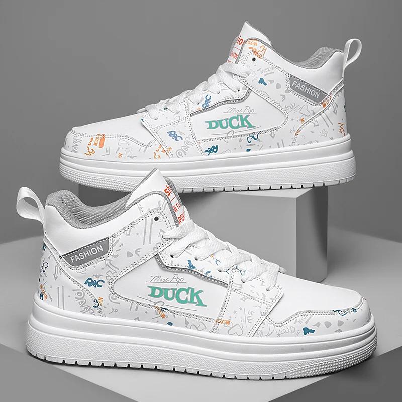 

Новые мужские и женские высокие спортивные туфли больших размеров 31-44, модные и яркие кожаные спортивные туфли для сноуборда, износостойкие 44 армия зеленый