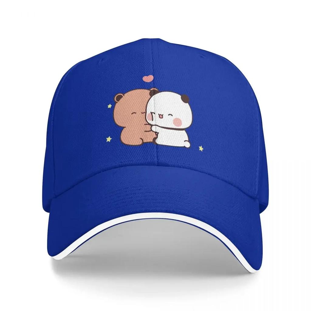 DuDu Bear and BuBu Pandas Love Baseball Cap Golf Hat sun hat  birthday Womens Hats For The Sun Mens