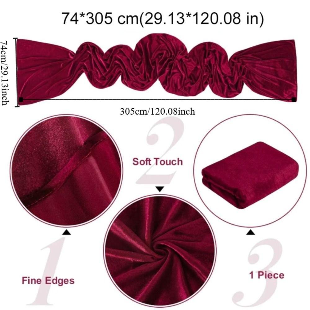 Non-slip Wedding Table Cloth Extended Table Linen Table Decoration Conference Table Cover  New Year