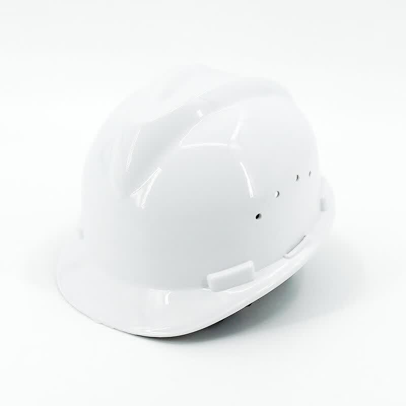 Yao Wang V-Shape Breathable Construction Safety Helmet One Size Fits All белый