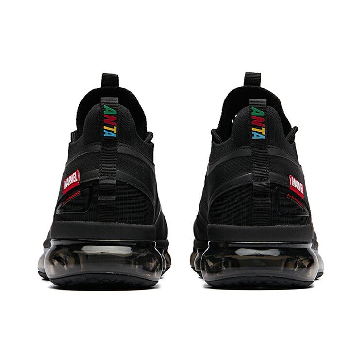 New Anta Cushioning Mid top Running Shoes Women's Black 92925503-8
