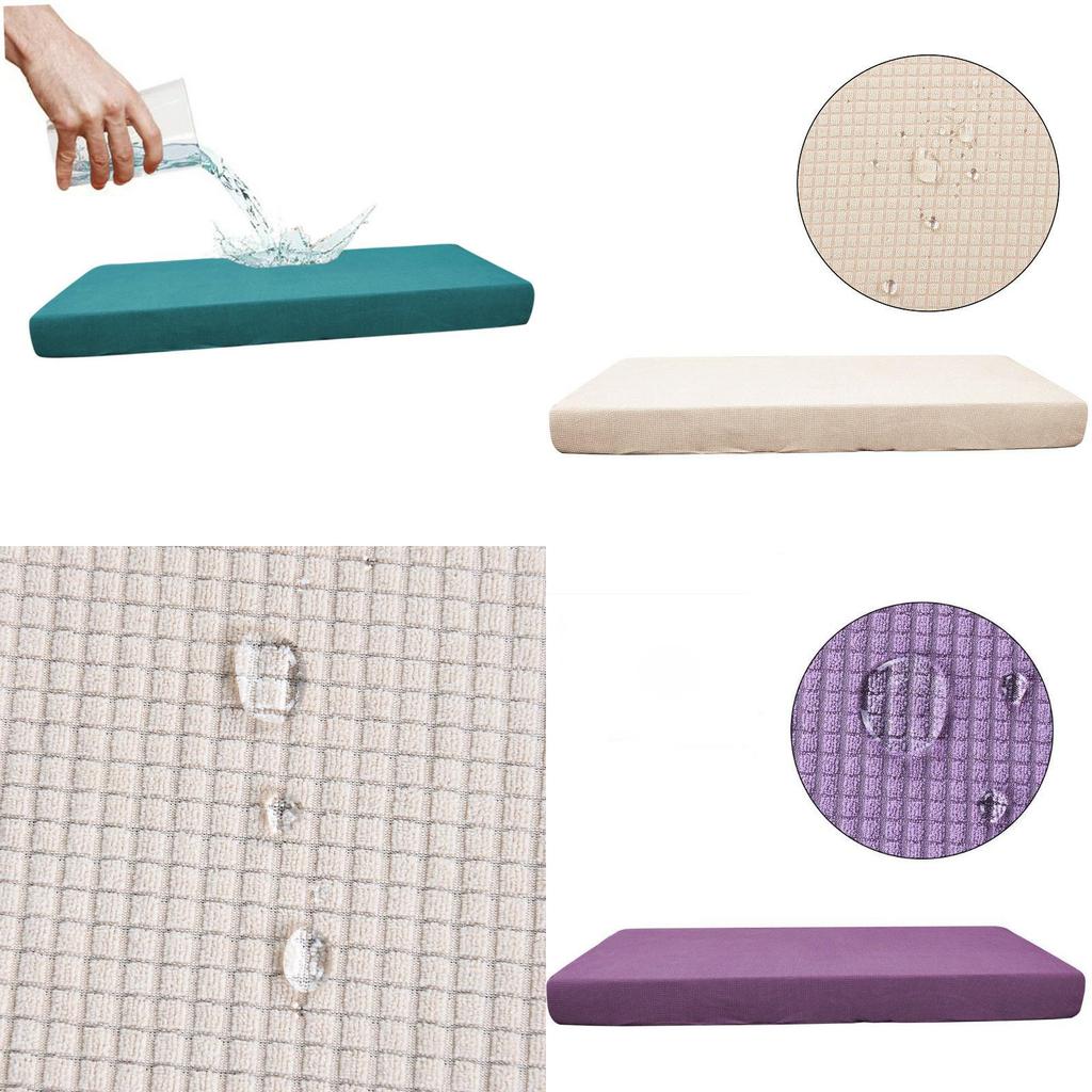 Waterproof Sofa Seat Cushion Cover Stretchy And Soft Material Choose From 13 Colors