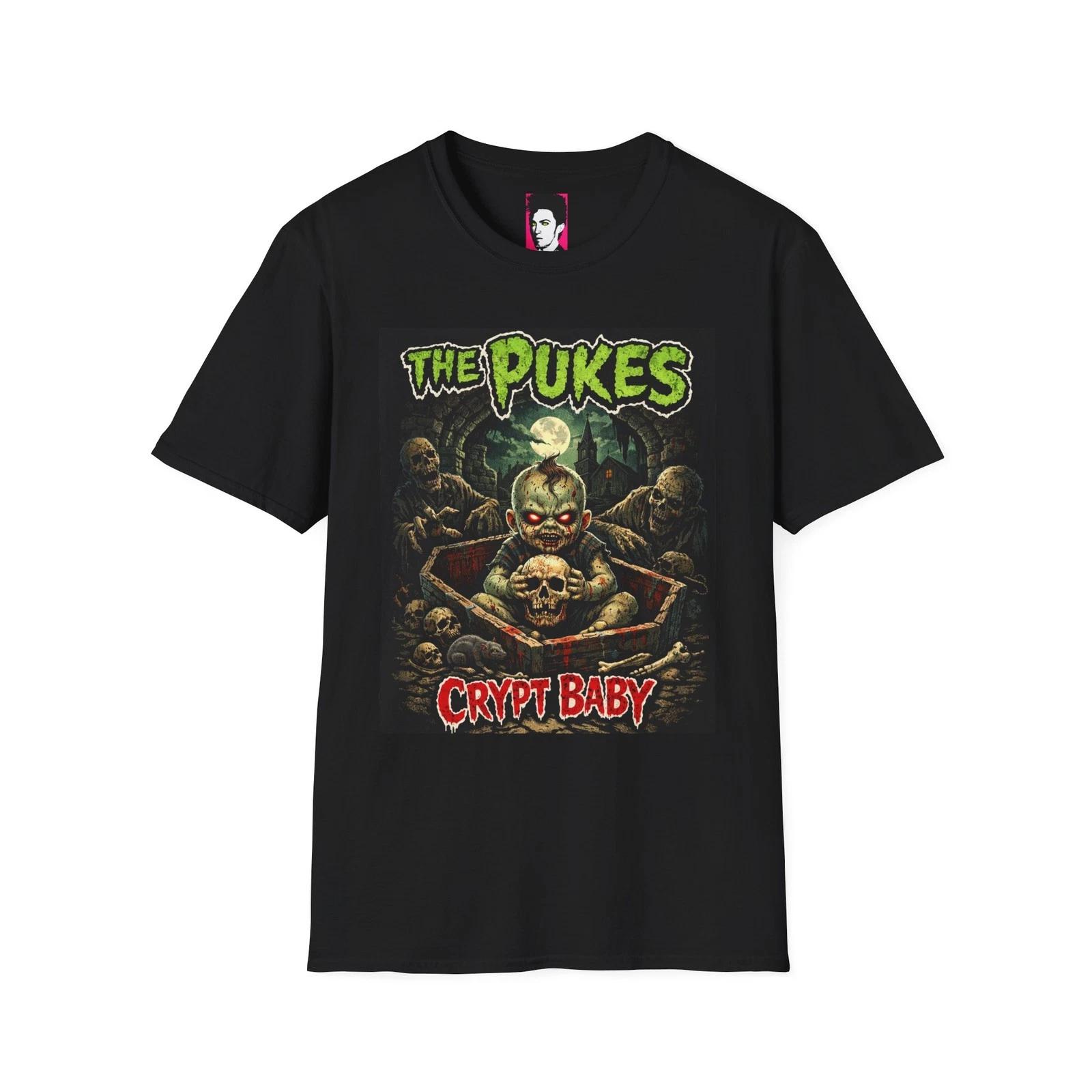 The Pukes - Crypt Baby I Horror Punk T-Shirt | Novatone Records S