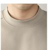 Men's Heavyweight Air Layer Long Sleeve Semi-High Neck Sweatshirt (340G) - Autumn/Winter Luxury