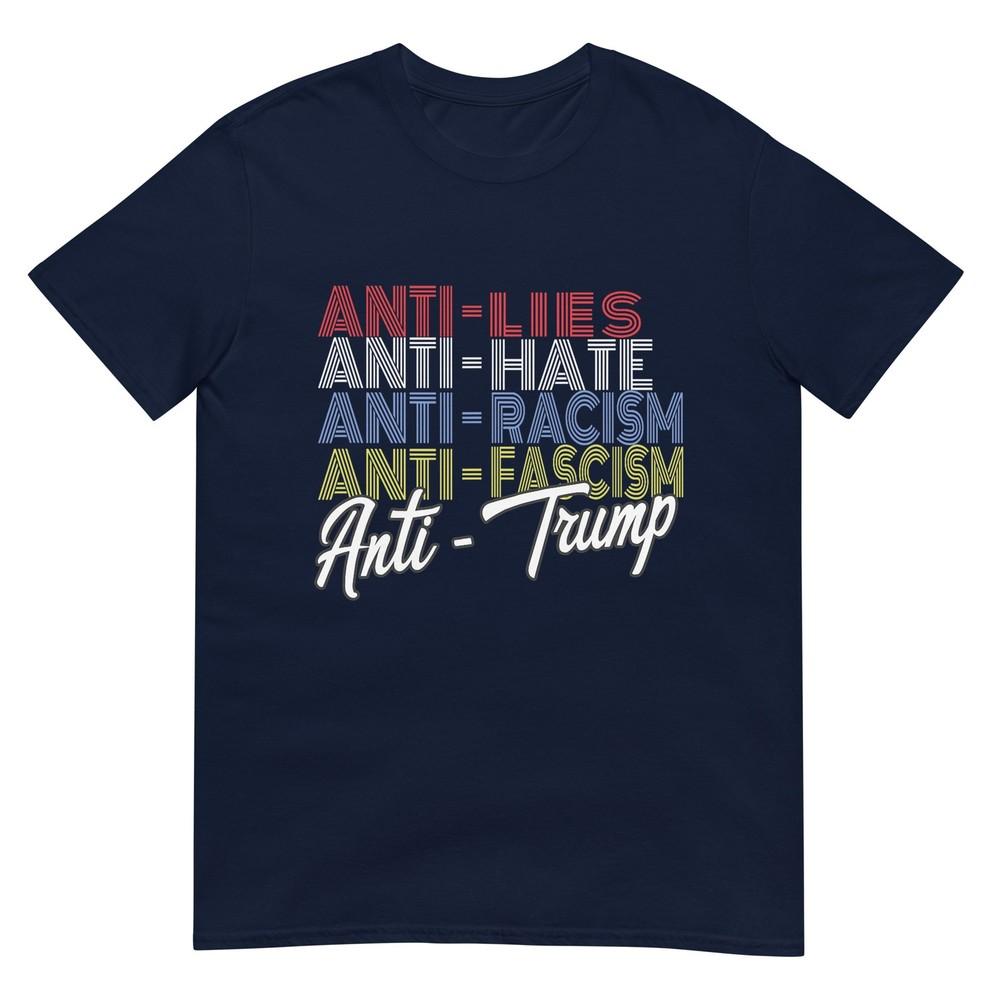 Anti Trump Hate Lies And Fascism Resist Vote Nov 5 2024 Tshirt S