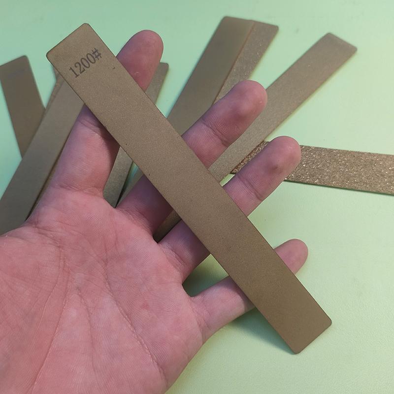 Golden Diamond Stone No Base Used Knife Sharpener Diamond Whetstone Grinding Stone Sharpening Stone Bars Kitchen Tool