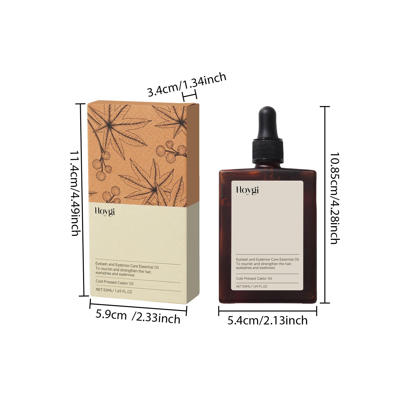 

Gentle Eyelash & Eyebrow Oil - Natural Smooth, Lightweight & Curled Multi-Use Serum 50ml