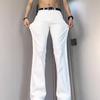White Jeans Men's Summer Thin Loose Straight American Vibe Pants Casual Versatile Drape Long Pants Tide