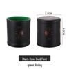 Premium Leather Sound-Dampening Dice Cup Set with Dice Tower & Pattern for Bars and Speakeasies