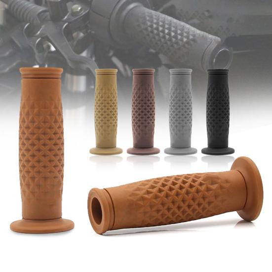 1 para 22mm retro uchwyty na motocykl uchwyty na kierownicę akcesoria motocyklowe