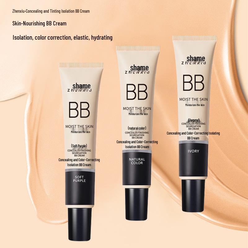 

Тонирующий BB-крем праймер Zhenxiu: Стойкий, Увлажняющий, Контроль жирности, Осветление кожи, для студентов. Natural Color