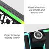 Large Screen Digital Alarm Clock Colorful LED Projection Desk Clock  Bedside Table