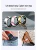 R5 Smart Ring: Waterproof, Heart Rate, Blood Pressure, Blood Oxygen, Sleep Monitoring, Multi-Sport, Photo & Bluetooth Features.