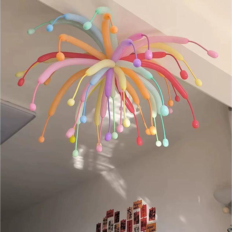 Long Fireworks Balloons for Kids' Birthday & Kindergarten Party Decorations